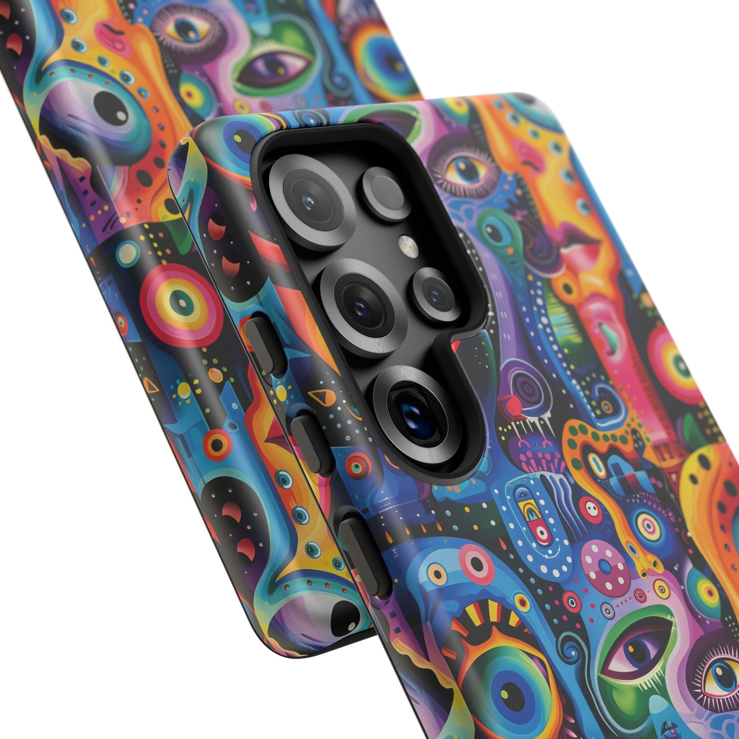 Psychedelic Visions Vibrant Art Google Pixel, iPhone and Samsung Phone Case - Tough Cases for Creative Souls