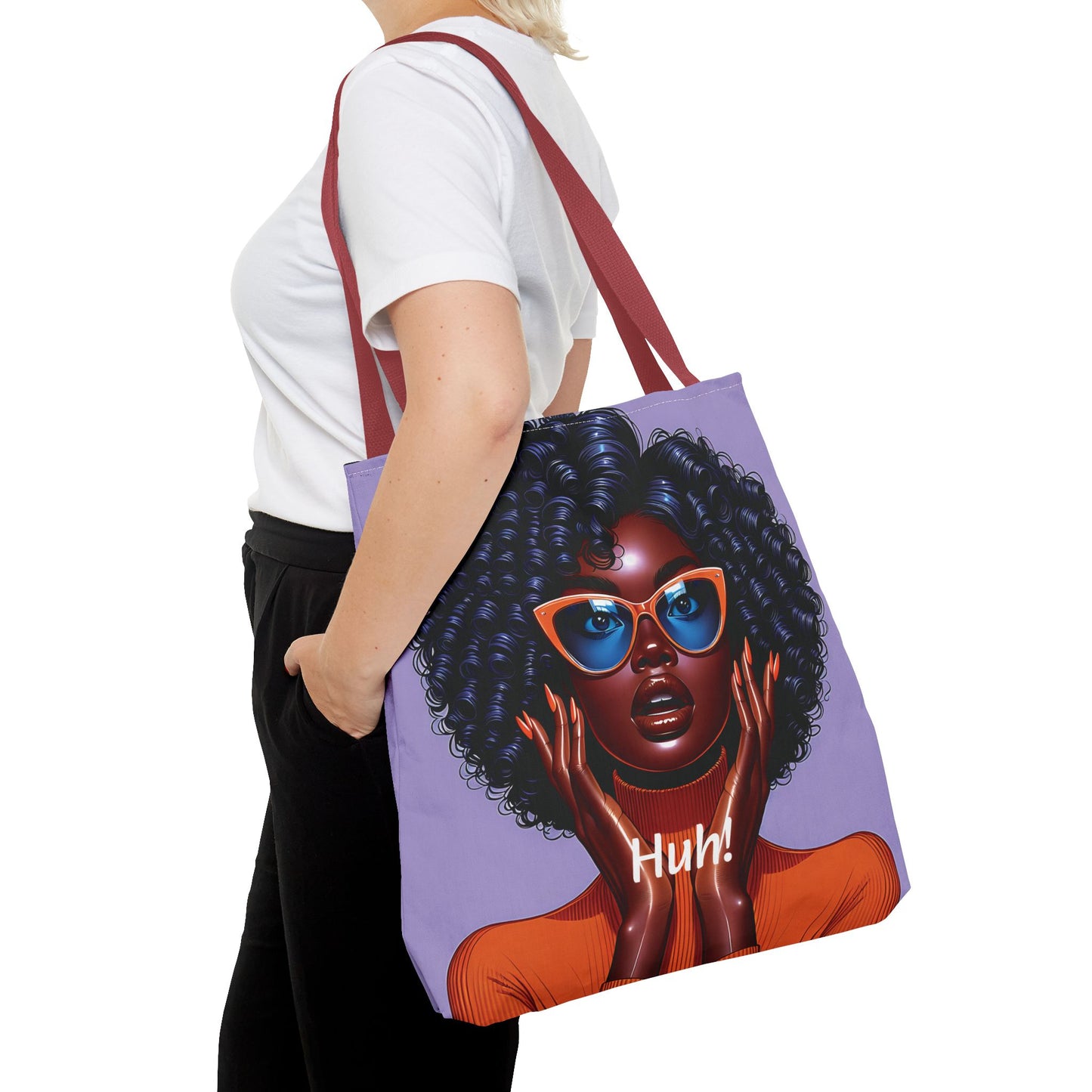 Afro Luxe Glow Tote Bag