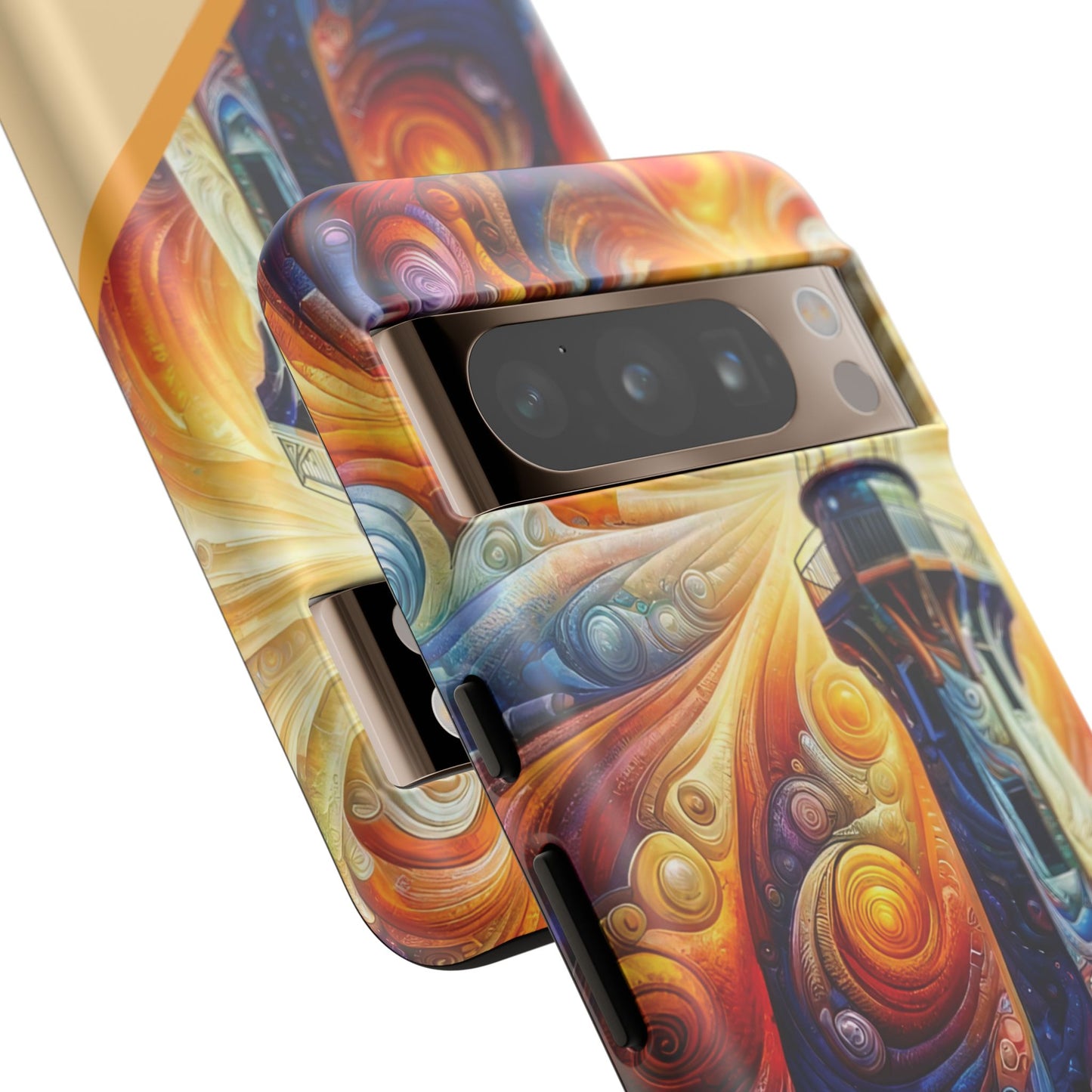 Personalized Cosmic Beacon Tough Samsung and Google Phone Cases