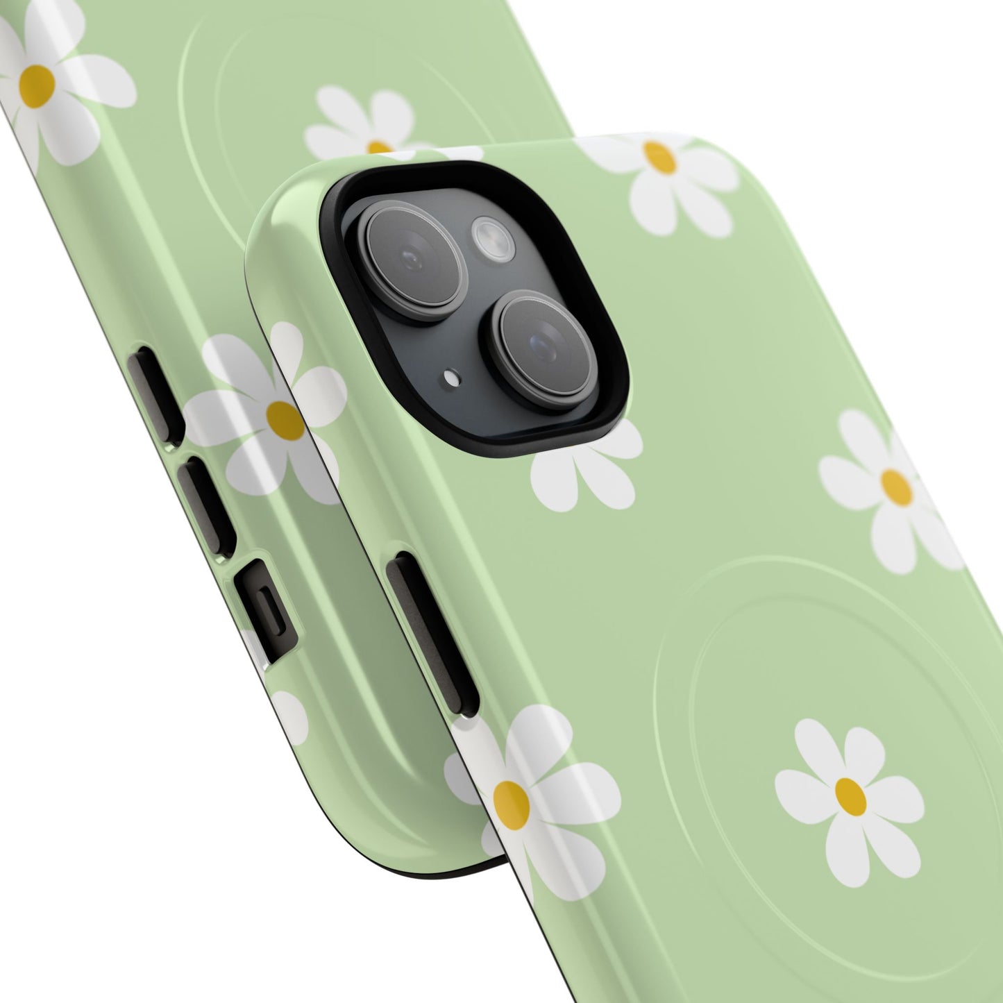 Floral Tough Magnetic Case, Flower iPhone Cover, Cute iPhone Case, Nature Inspired Accessory, Gift for Plant Lovers