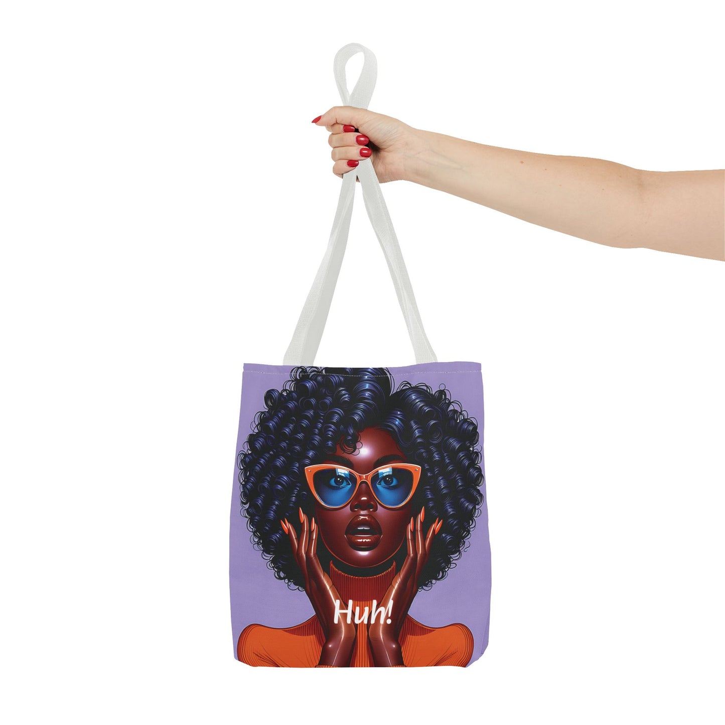 Afro Luxe Glow Tote Bag