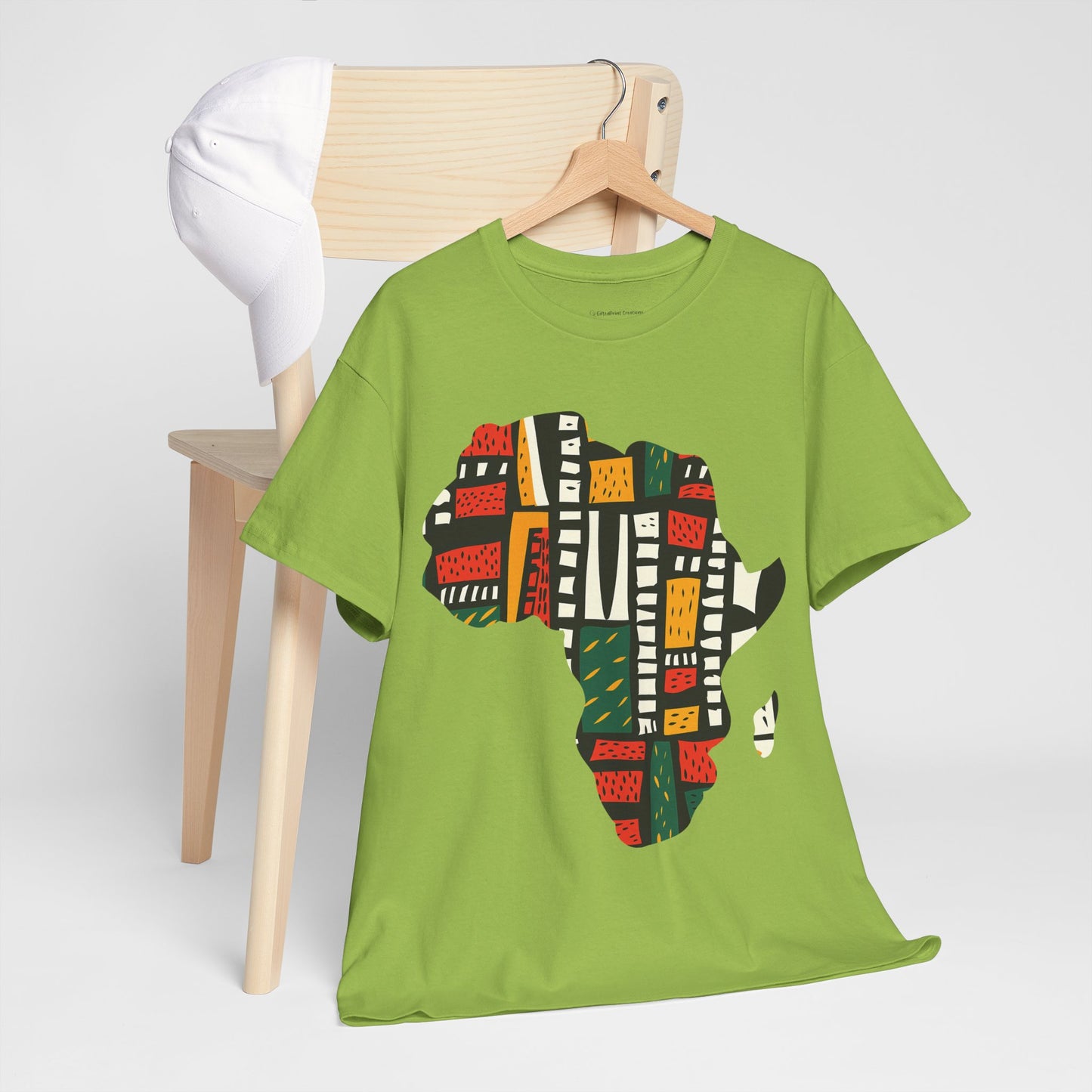 Tribal Harmony Africa Unisex Heavy Gildan Cotton Tee.