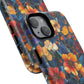 Cathedral Petals Tough Magnetic iPhone Case, Durable, Stylish, Unique Floral Design, Gifts for Her, Birthday, Everyday Use, Stained Glass iPhone Case.