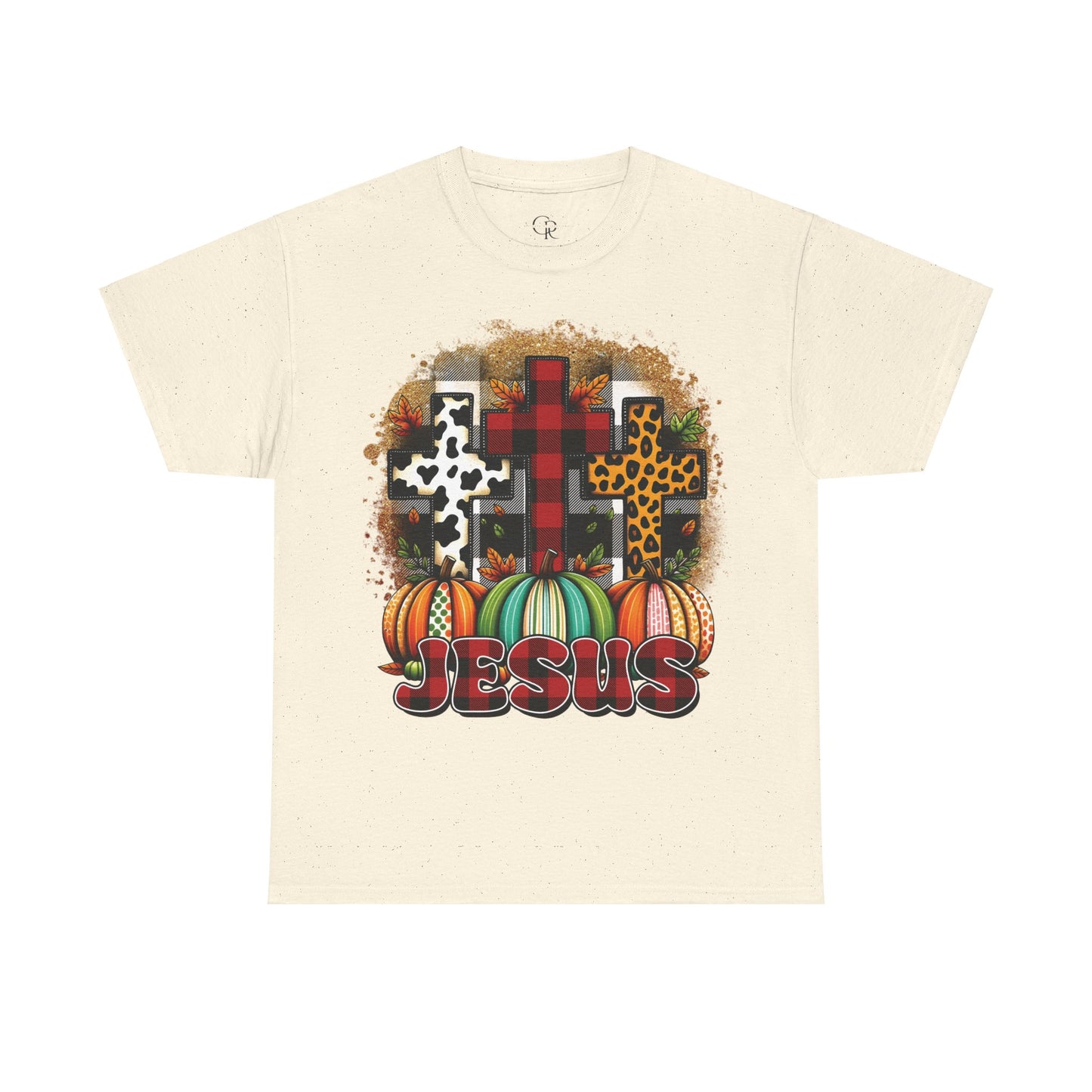 Faithful Harvest Cross Unisex Heavy Cotton Tee