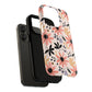 Stylish Soft Petal Noir iPhone Case, Floral iPhone Accessory for Her, Tough iPhone Magnetic Cases, Trendy iPhone Cover, Gift for Friends, Summer Vibes