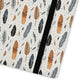 Whispering Feathers iPhone and Samsung Flip Cases