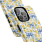 Sunshine Blue Coquette Bows Tough iPhone Magnetic Case for iPhones, Cute iPhone Cover, Spring Gift, Durable Case, Custom iPhone Protection