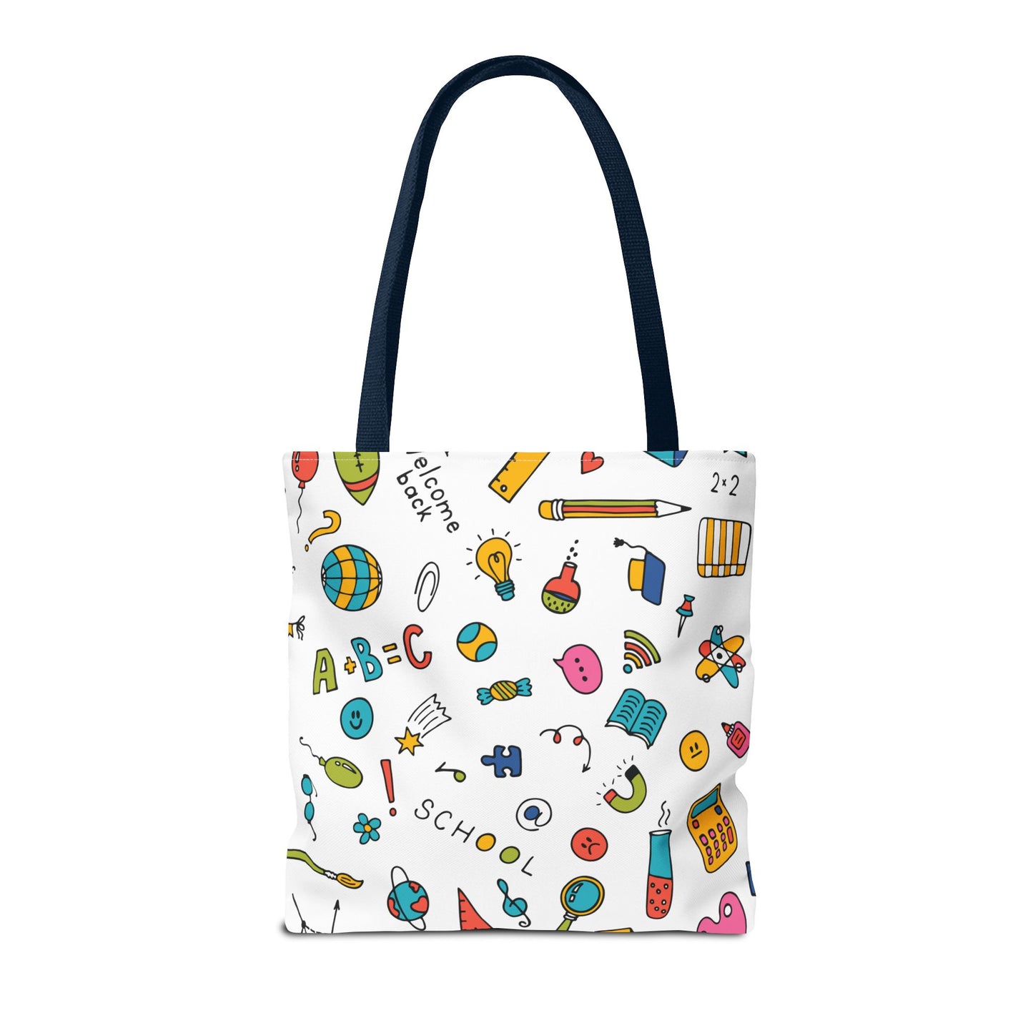 Personalized Classroom Couture Composition Book Inspired Tote Bag, Back to School Tote, Teacher Gift, Kids Bag, Custom Name Bag, Educational Accessories, Back to School Tote Bag.