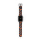 Autumn Bloom Floral Patterned Watch Band - Boho Chic Accessory, Gift for Her, Adjustable Strap for Smartwatch, Trendy Wristband, Floral Design.