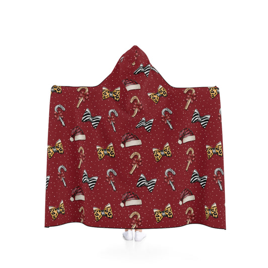 Festive Luxe Hooded Blanket