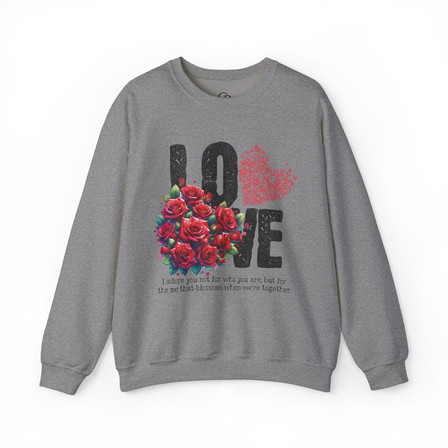 LOVE Always Unisex Heavy Gildan Blend™ Crewneck Sweatshirt.