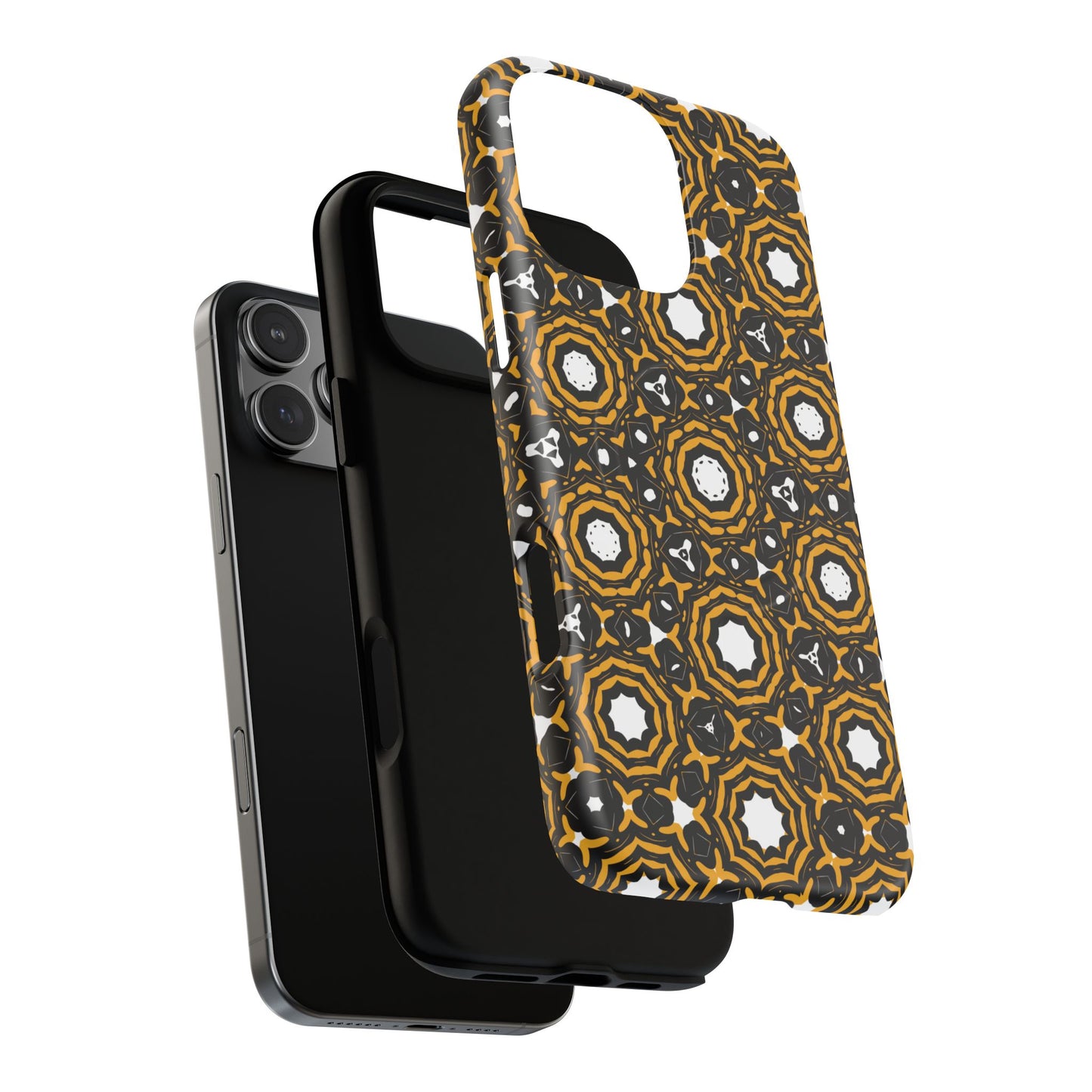Stylish Tough Magnetic Phone Case, Unique Pattern Phone Cover, Durable Magnetic Case, Trendy Tech Accessories, Gift for Phone Lovers