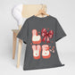 LOVE Charm Coquette Unisex Heavy Gildan Cotton Tee.