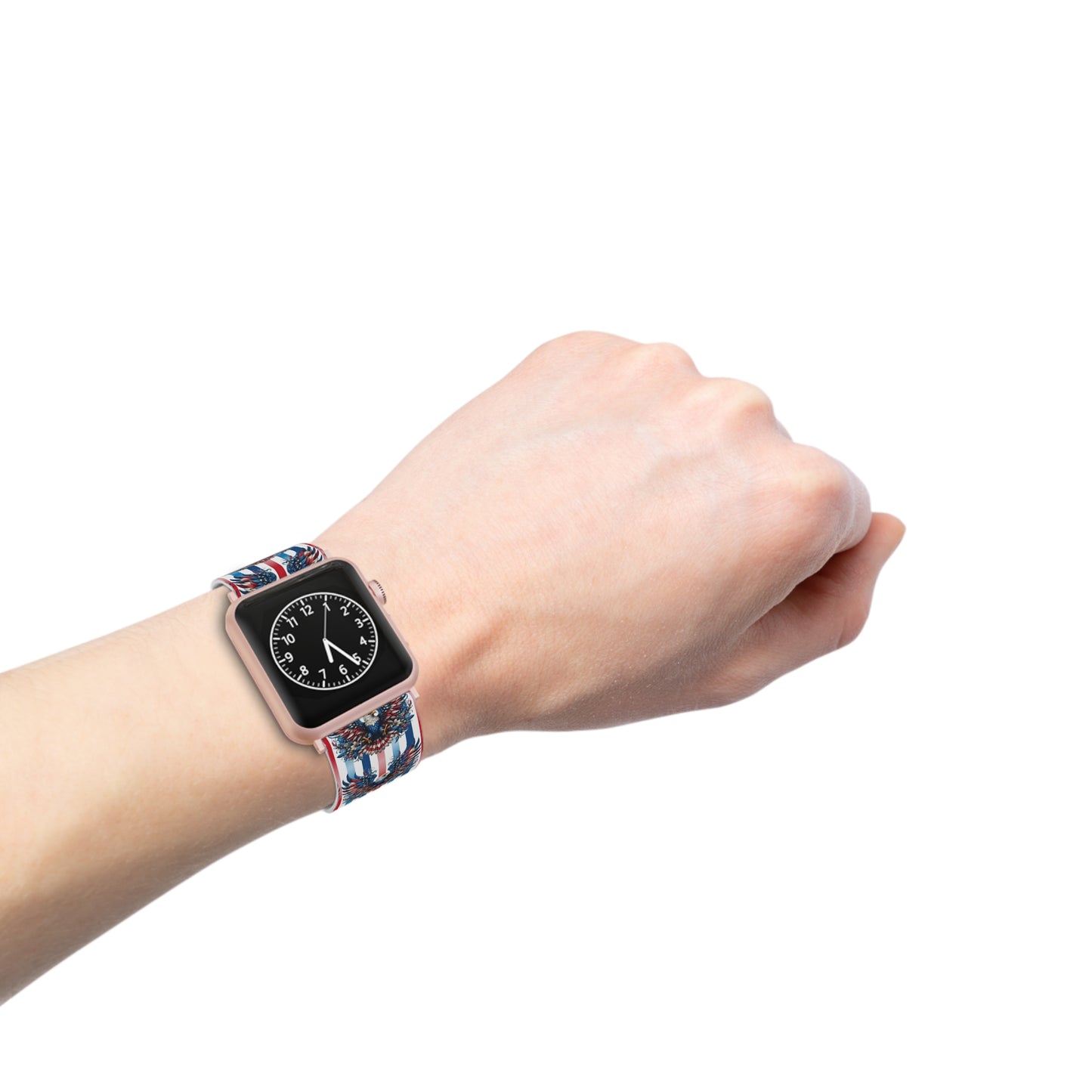 Patriotic Pride Apple Watch Band - Stylish Wrist Accessory for Independence Day & Beyond