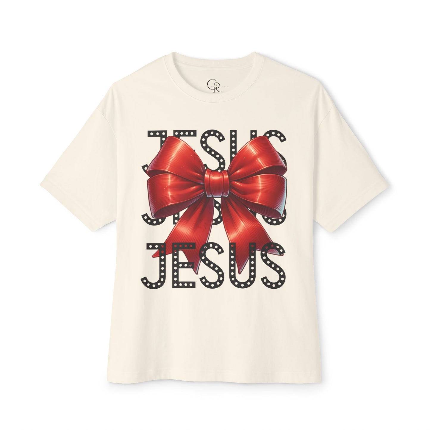 JESUS Charm Unisex Oversized Bella Canvas Boxy Tee