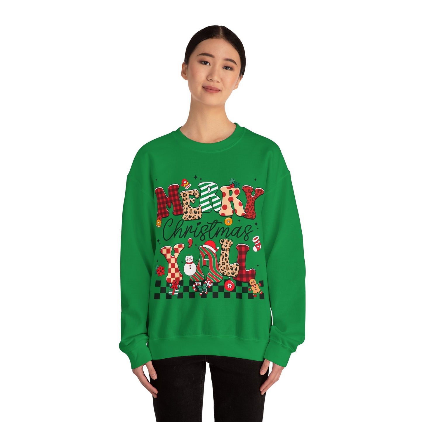 Merry Christmas  Unisex Heavy Blend™ Crewneck Sweatshirt