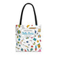 Personalized Classroom Couture Composition Book Inspired Tote Bag, Back to School Tote, Teacher Gift, Kids Bag, Custom Name Bag, Educational Accessories, Back to School Tote Bag.