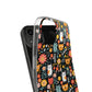 Whimsical Feline Garden Soft iPhone, Google and Samsung Cases