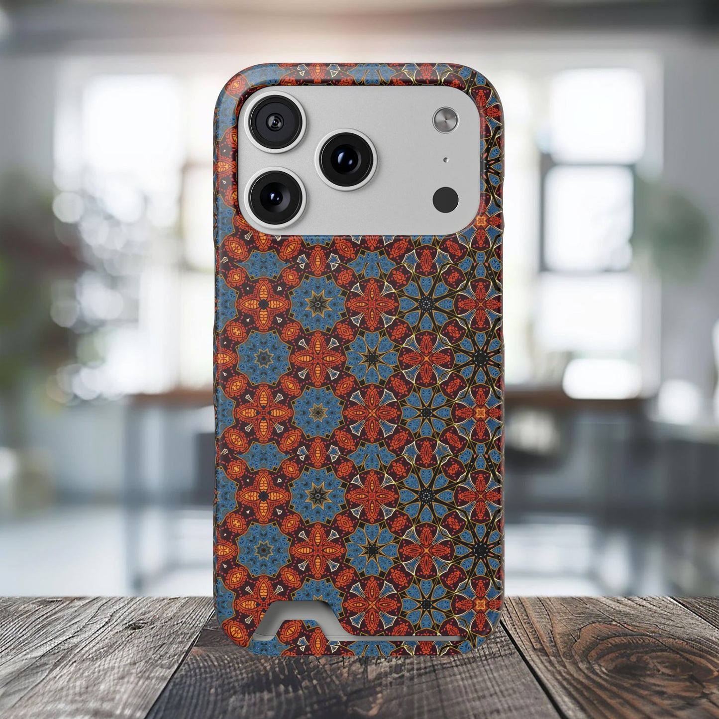 Arabesque Harmony iPhone and Samsung Case Card Holder