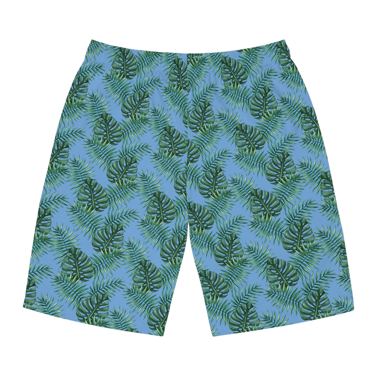 Blue Tropical Bliss Men's Board Shorts (AOP)- (PY)