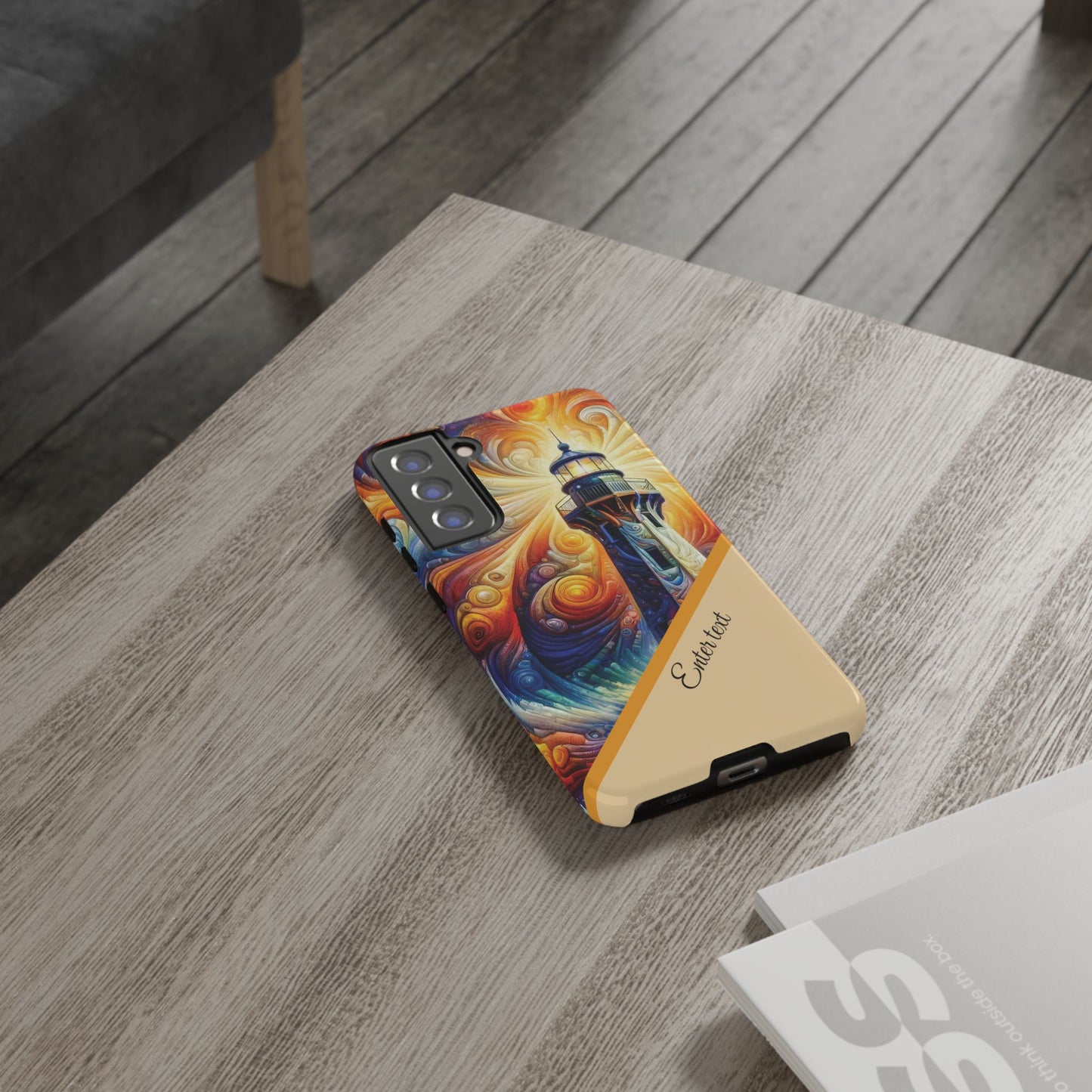 Personalized Cosmic Beacon Tough Samsung and Google Phone Cases