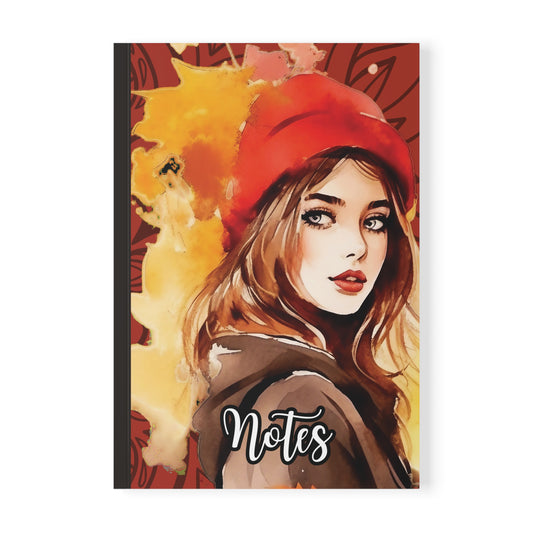 Artistic A5 Notebook, Creative Notebook, Sketchbook, Gift for Artists, School Supplies, Stationery, Dream Journal.