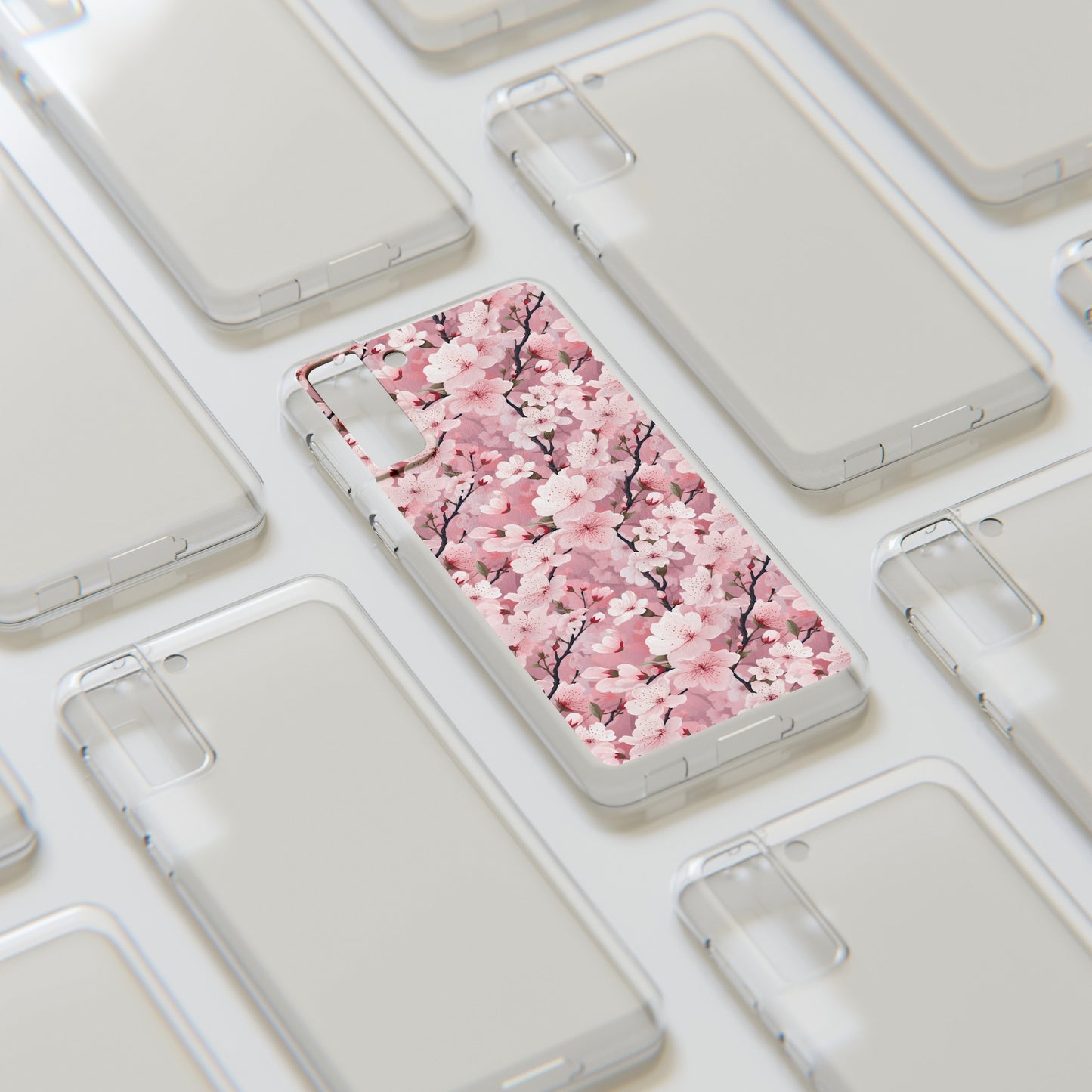 Cherry Blossom Soft iPhone, Google and Samsung Cases