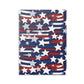 Patriotic Waves Hardcover Notebook with Puffy Covers