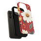 Floral Fusion Tough Magnetic Phone Case | Flower Design, Durable Protective Cover, Gift for Her, Spring Style, Unique Phone Accessory.