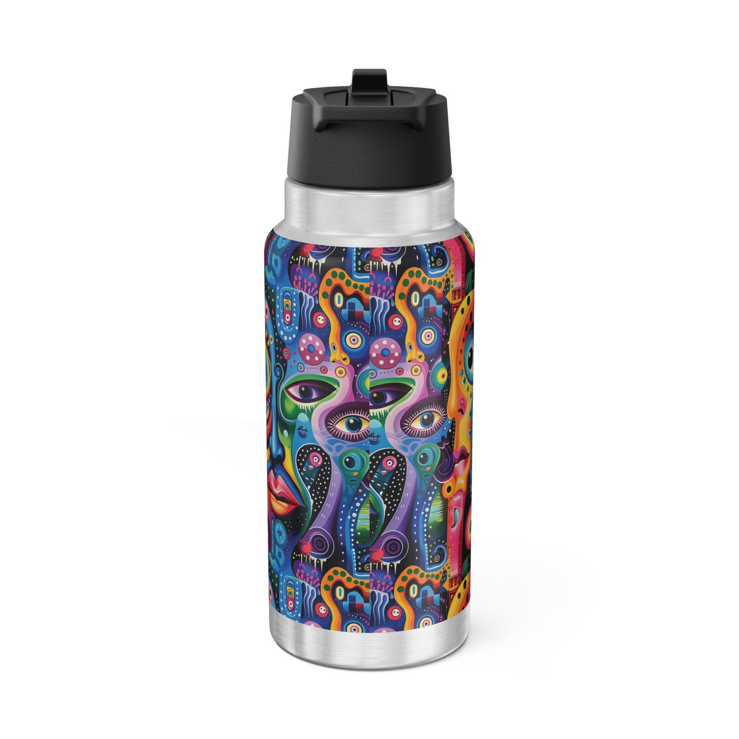 Psychedelic Visions Gator Tumbler, 32oz