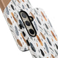 Personalized Whispering Feathers Tough Case — Dark Feather Protective Phone Case for Samsung & Google