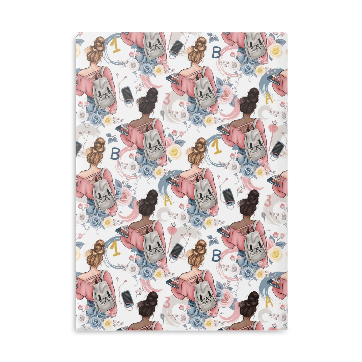 Study Chic Dotted Hardcover Journal with Puffy Covers