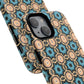 Sahara Star Mosaic Colorful Geometric iPhone Cases, Tough Magnetic iPhone Cases, Vibrant Design iPhone Cover, Durable iPhone Protection, Stylish Tech Accessories.
