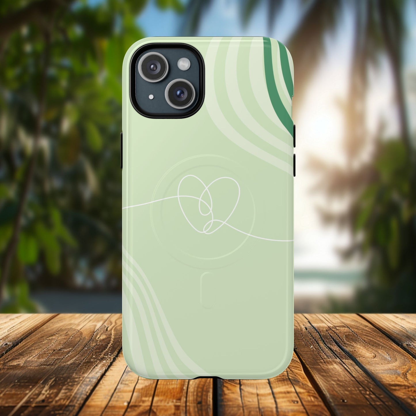 Loving Lines Tough iPhone Magnetic Cases, Eco-Friendly Gift, Birthday Present, iPhone 14, iPhone 15, iPhone 16, Pro, Pro Max, Plus MagSafe Protection Case.