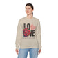 LOVE Always Unisex Heavy Gildan Blend™ Crewneck Sweatshirt.