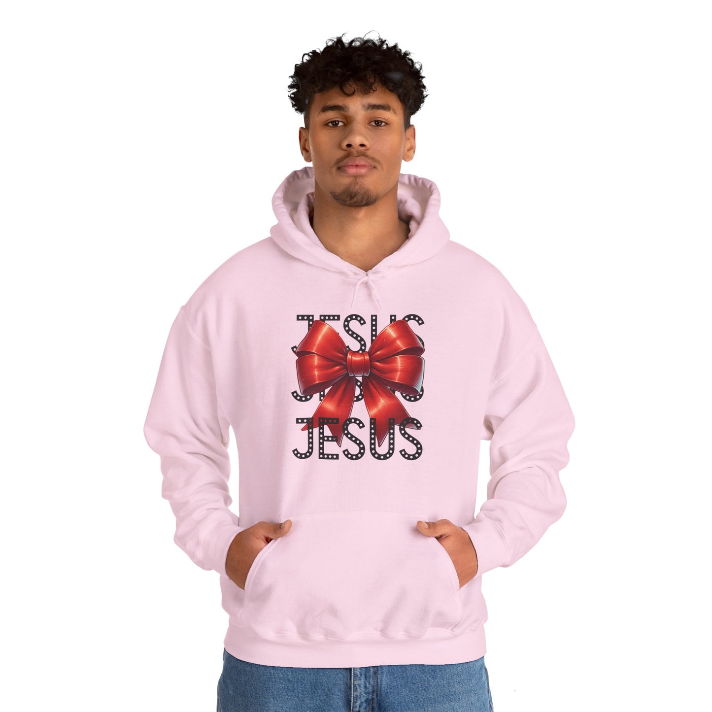 JESUS Unisex Heavy Blend™ Gildan Hooded Sweatshirt.