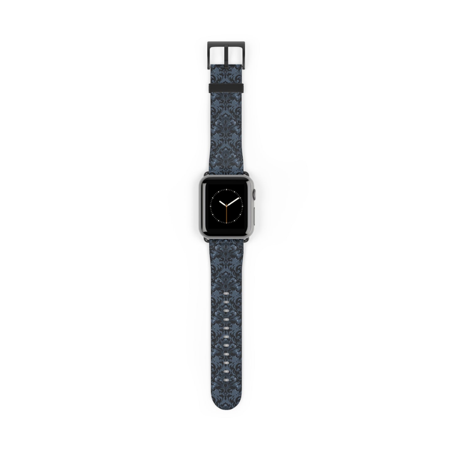 Opulent Dusk Elegant Floral Watch Band - Stylish Accessory for Daily Wear.