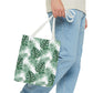 White Tropical Bliss Tote Bag