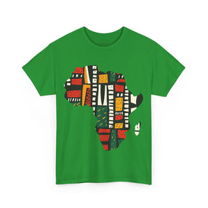 Tribal Harmony Africa Unisex Heavy Gildan Cotton Tee.