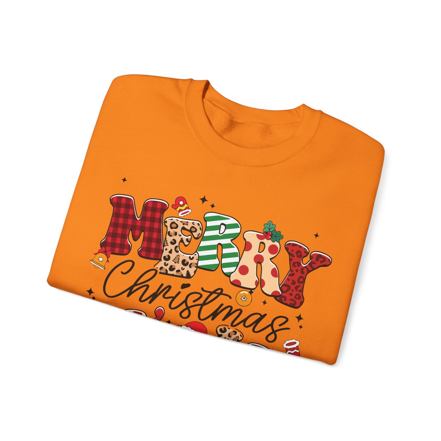 Merry Christmas Unisex Heavy Blend™ Crewneck Sweatshirt