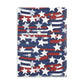 Patriotic Waves Hardcover Notebook with Puffy Covers