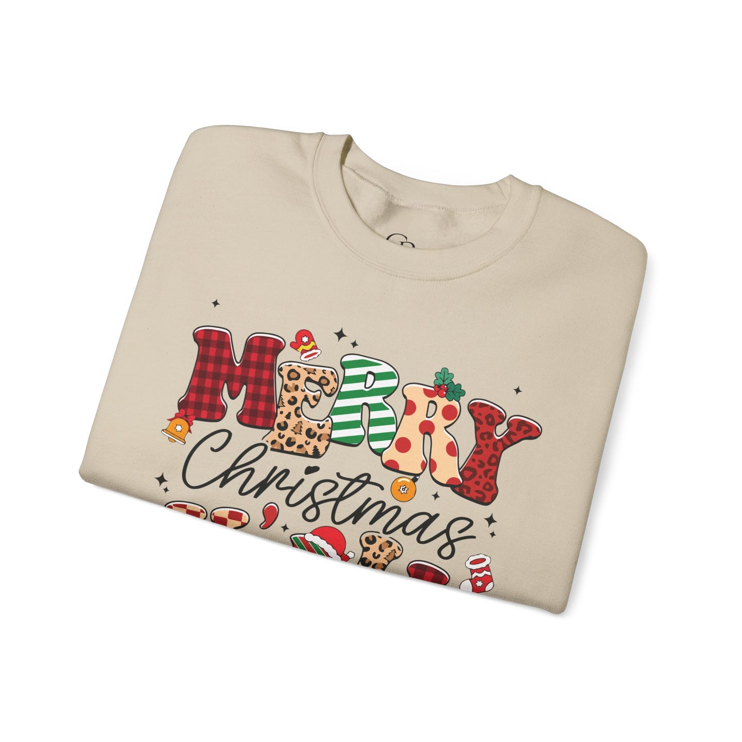 Merry Christmas Unisex Heavy Blend™ Crewneck Sweatshirt