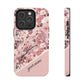 Personalized Cherry Blossom iPhone and Samsung Tough Phone Cases
