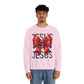 JESUS Unisex Heavy Gildan Blend™ Crewneck Sweatshirt.