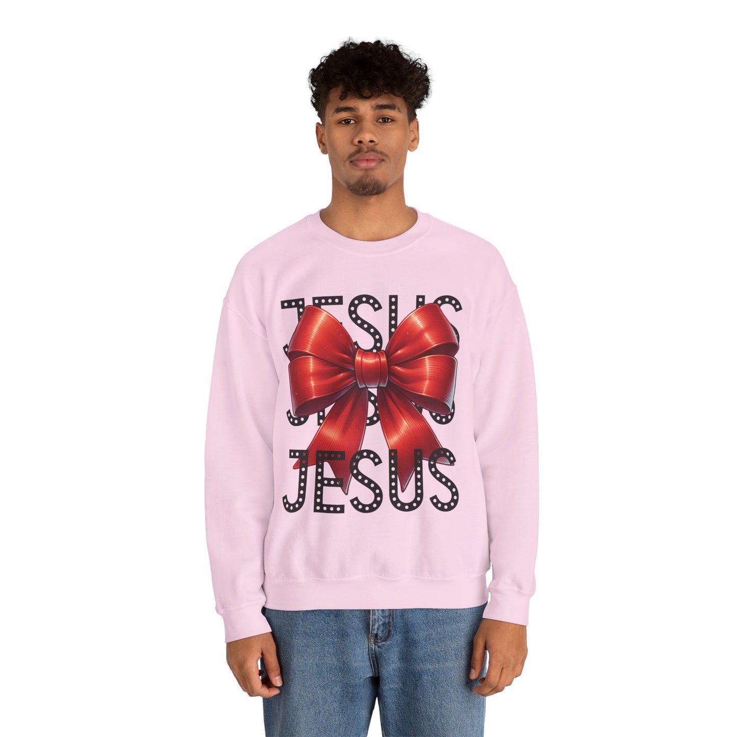 JESUS Unisex Heavy Gildan Blend™ Crewneck Sweatshirt.