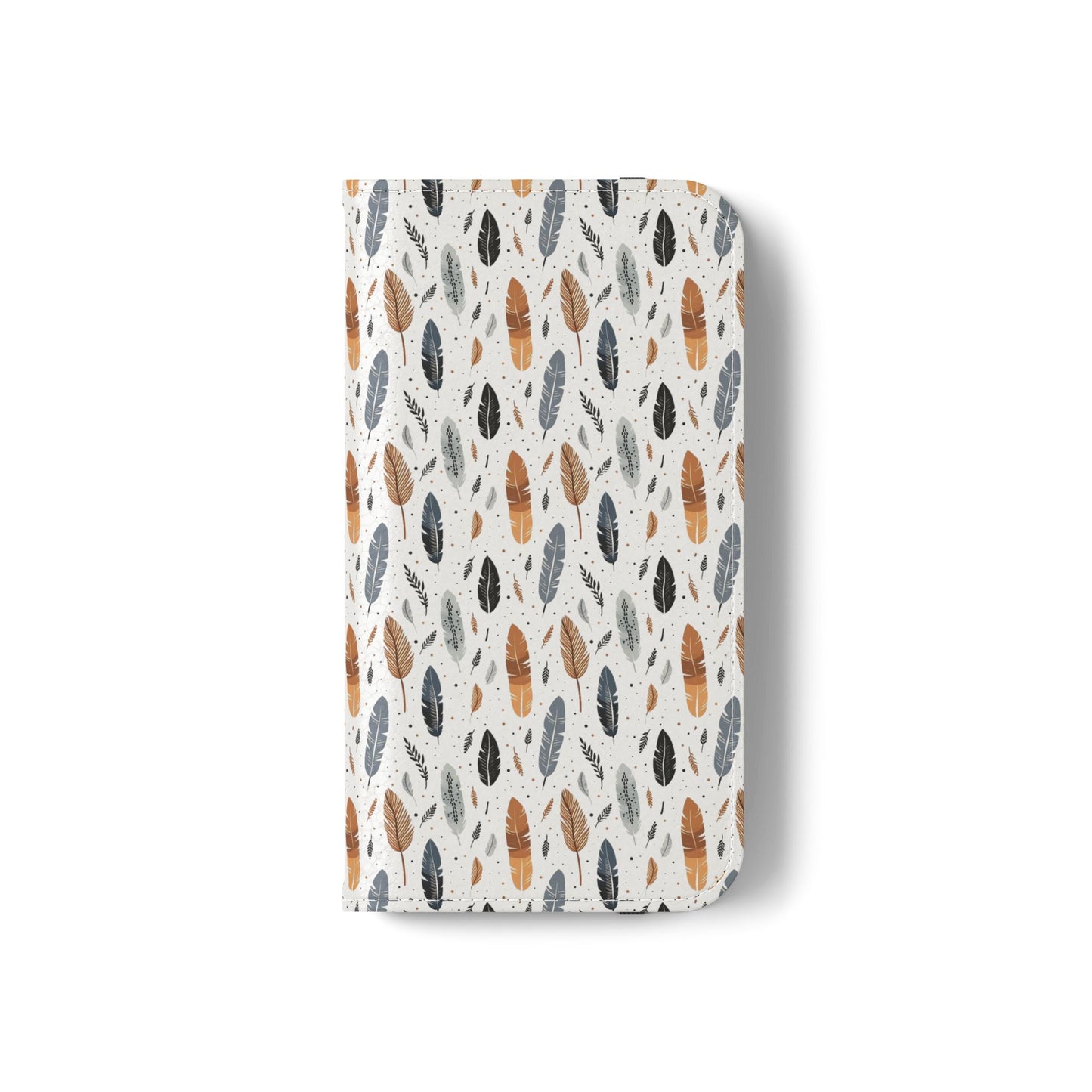 Whispering Feathers iPhone and Samsung Flip Cases