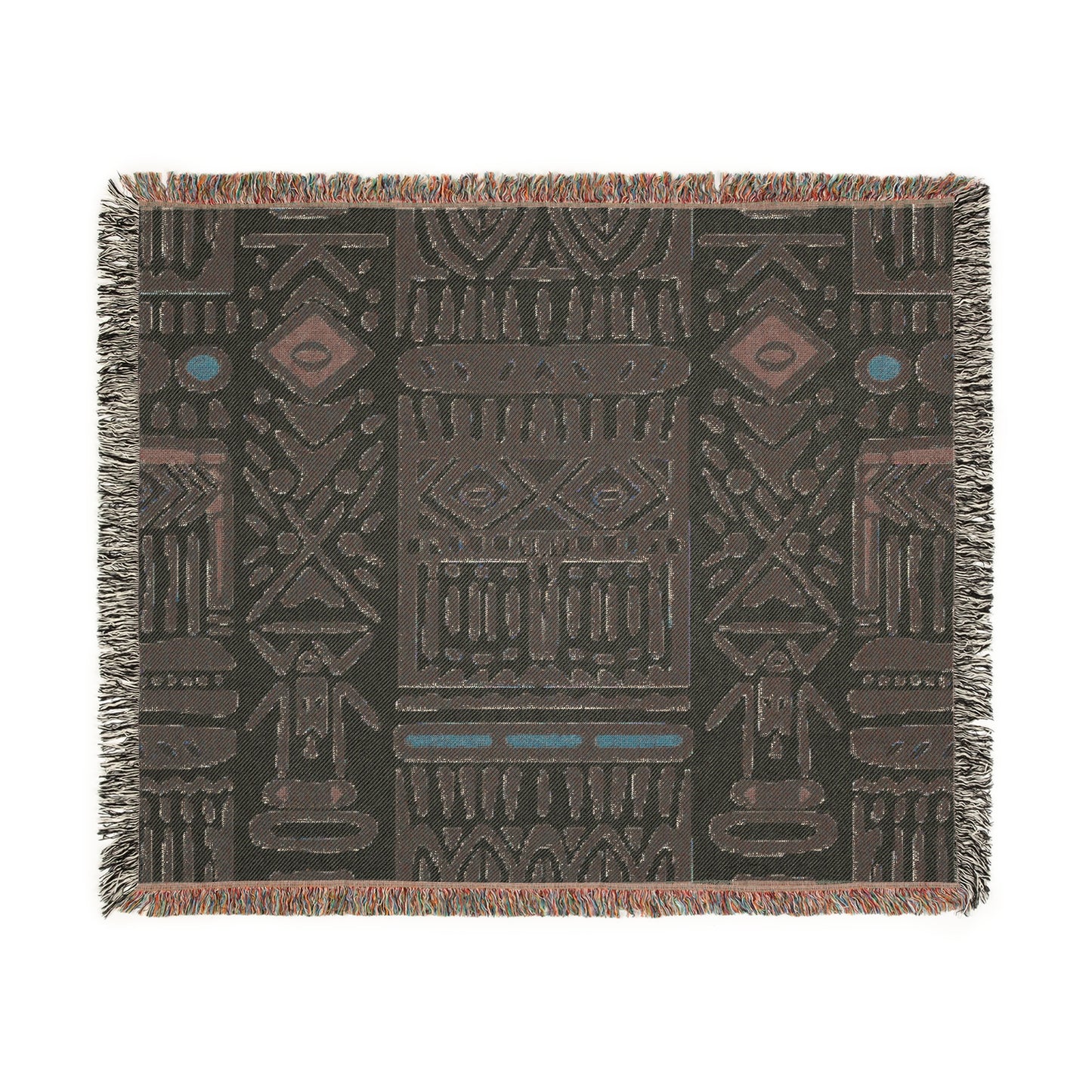 Tribal Tapestry Woven Blanket