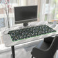 Daisy Delight Floral LED Gaming Mouse Pad – Custom Designed RGB Computer Accessory.