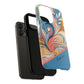 Personalized Sunset Garden Whirl Tough iPhone Magnetic Case for iPhone, Artistic Phone Cover, Durable Protection, Gifts for Her, Unique Style