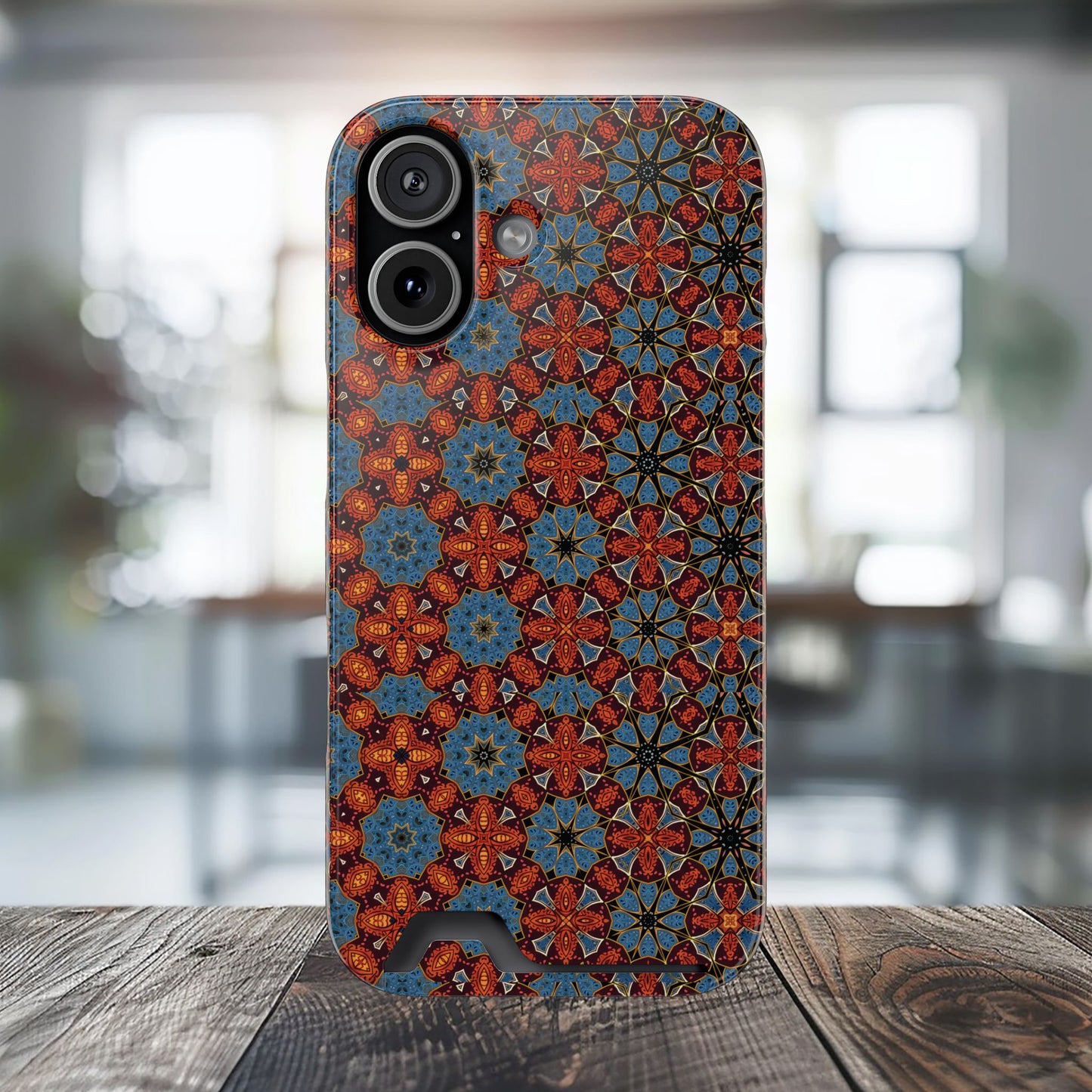 Arabesque Harmony iPhone and Samsung Case Card Holder